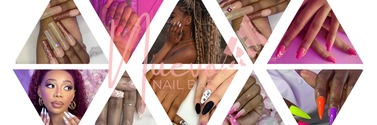 Nuevo nail bar photo collage